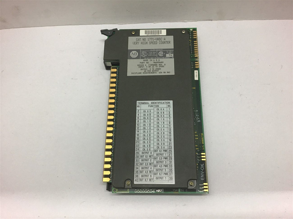 Allen Bradley 1771-VHSC A Very High Speed Counter