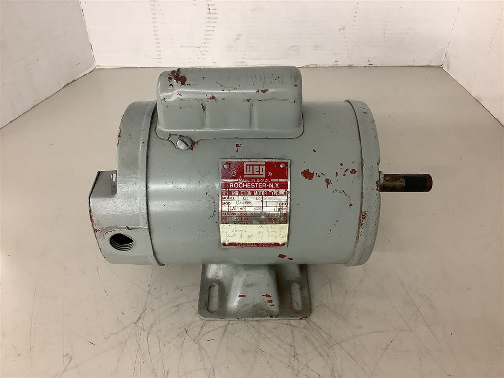 Weg C560885 1/2 HP AC Motor 115/208-230 Volt 3600 Rpm 2P