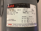 Ajax 1 HP AC Motor 208-230/460 Volt 1800 Rpm 4P 56 Frame