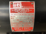 Weg F56H0894 3 Hp AC Motor 115/208/230 Volt 3600 Rpm 2P 56 Frame