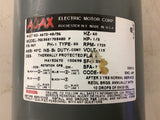 Ajax 5QL56817D348D 1/3 HP AC Motor 115 Volt 1725 Rpm 56Y Frame