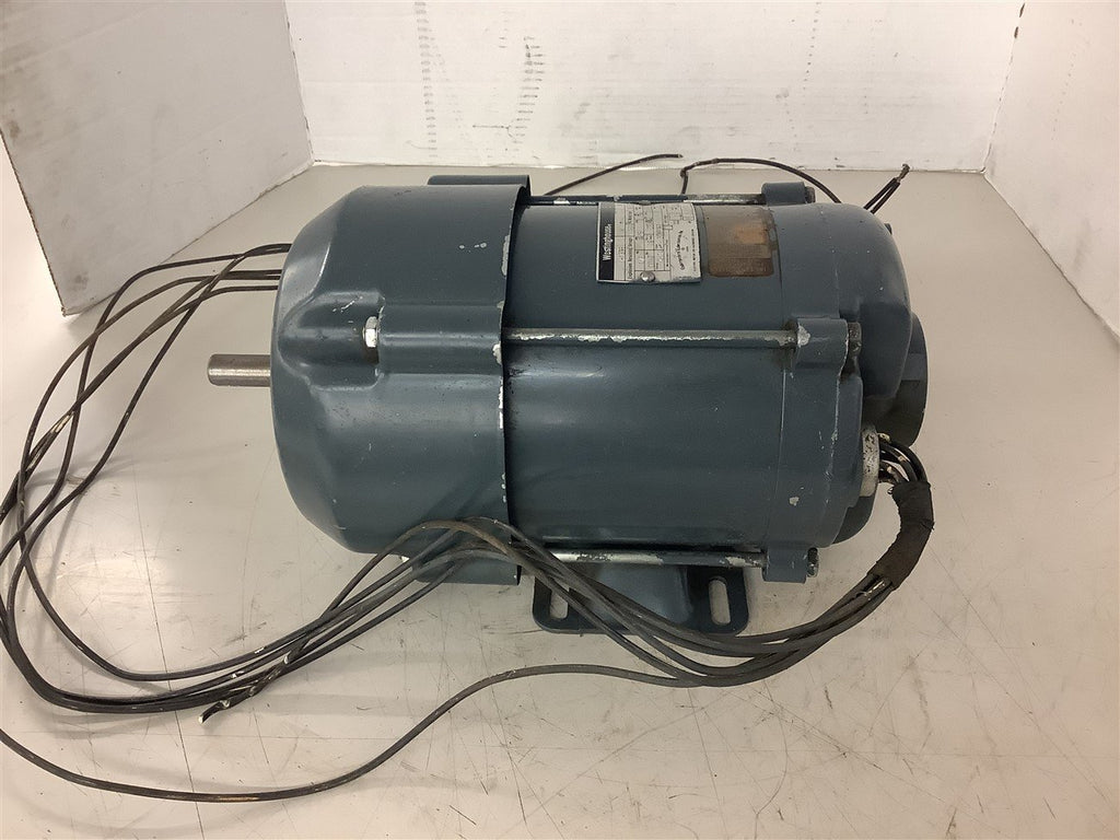 Westinghouse J-1336 1/2 Hp AC Motor220/440 Volt 1800 Rpm 4P 56G Frame