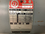 Leland Faraday 1 1/2 HP AC Motor 208-220/440 volt 1800 Rpm 4p W66 Frame