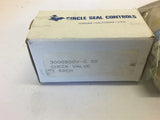 Circle Seal Controls 3008B00V-0.5S Check Valve