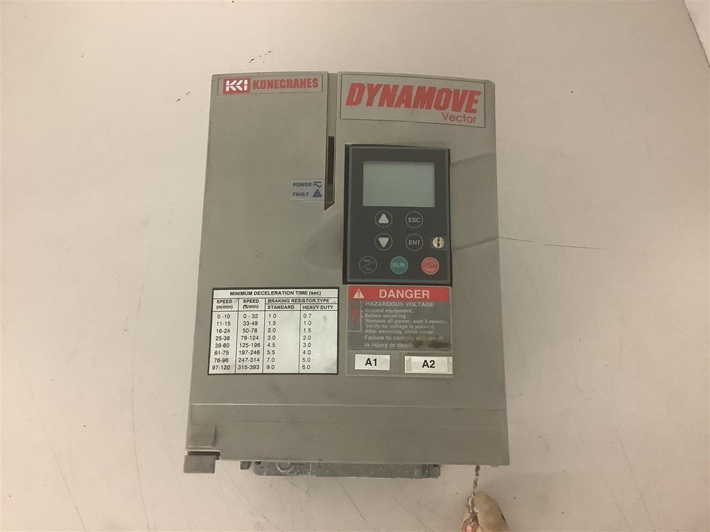 Square D ATV58HU41N4S278 3 HP Dynamove Vector 5.8 Amp output 380/500 volt 3 Ph