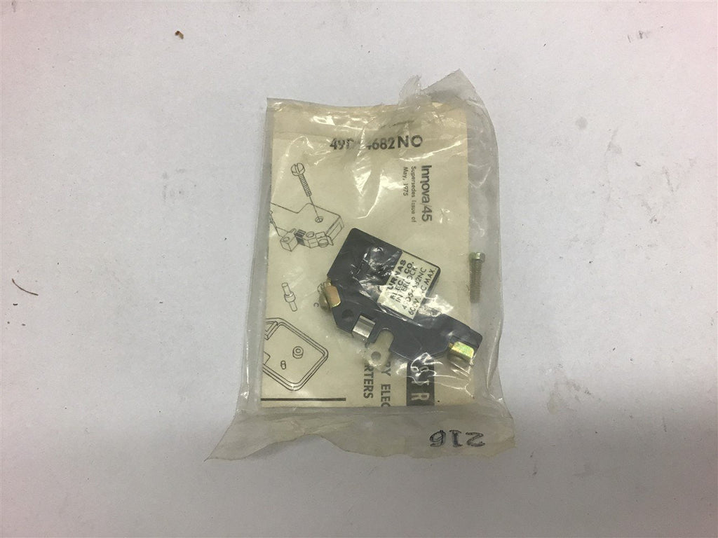 Furnas 49D54682NC Interlock 600 Vac