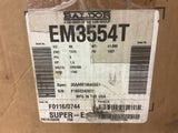 Baldor EM3554T 1 1/2 Hp AC Motor 230/460 volt 1800 Rpm 4P 145T Frame