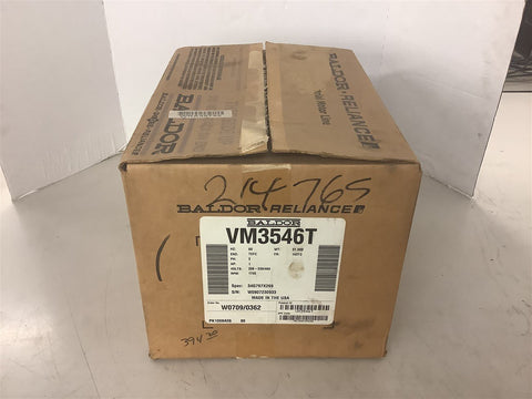 Baldor VM3546T 1 Hp AC Motor 208-230/460 Volt 1800 Rpm 4P 143TC Frame