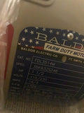 Baldor FDL3514M 1 1/2 HP AC Motor 115/230 volt 1800 Rpm 4P 56/56H Frame