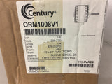 Century ORM1008V1 1/8 HP AC Motor 208-230 volts 825 Rpm 2 Speed 48Y Frame