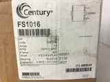 Century FS1016 1/6 Hp AC Motor 208-230 Volts 1075 Rpm 48Y
