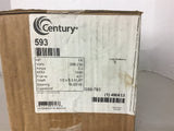 Century 593 1/6 HP AC Motor 208-230 Volt 1550 Rpm