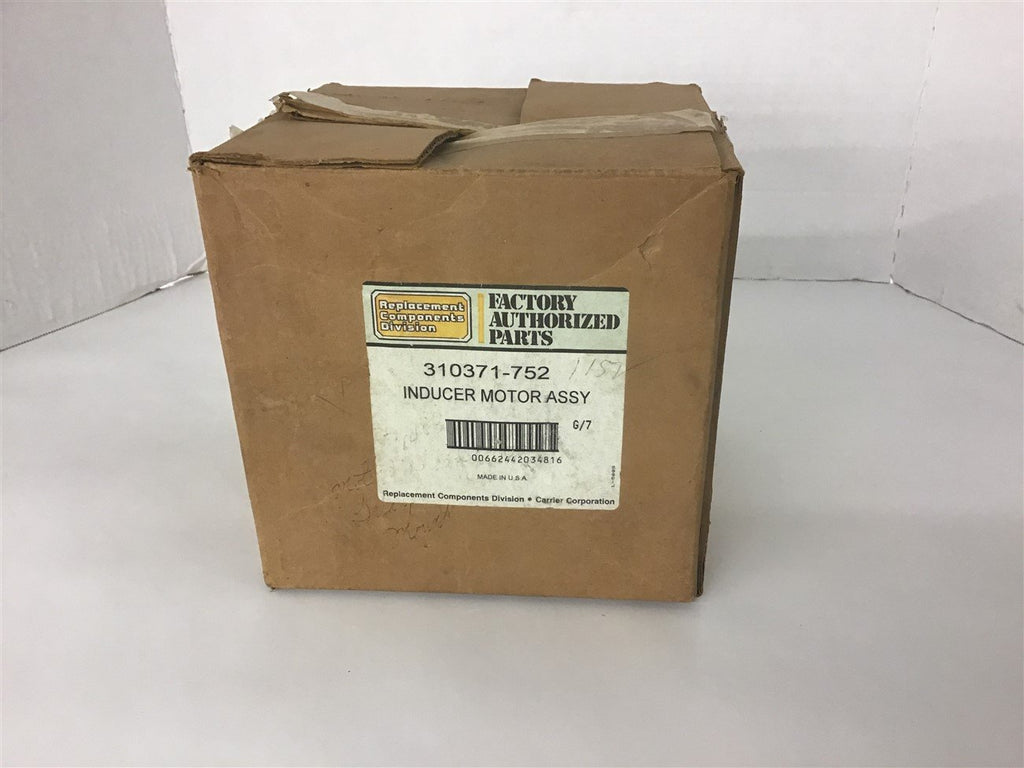 Factory Authorized parts 310371-752 Inducer Motor Assy