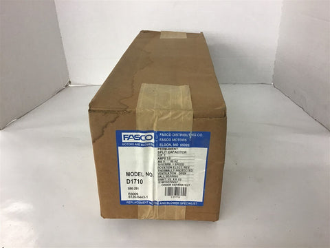 Fasco D1710 1 HP AC Motor 460 volt 1075 Rpm 3.0 Amps