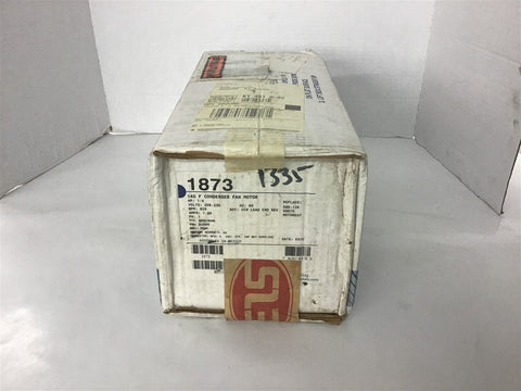 Emerson 1873 1/6 HP Fan Motor 208-230 volt 825 Rpm Single Phase