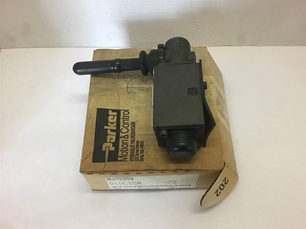 Parker D1VL1CN 72 5000 PSI Hydraulic Valve