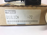 Parker D1VL1CN 72 5000 PSI Hydraulic Valve