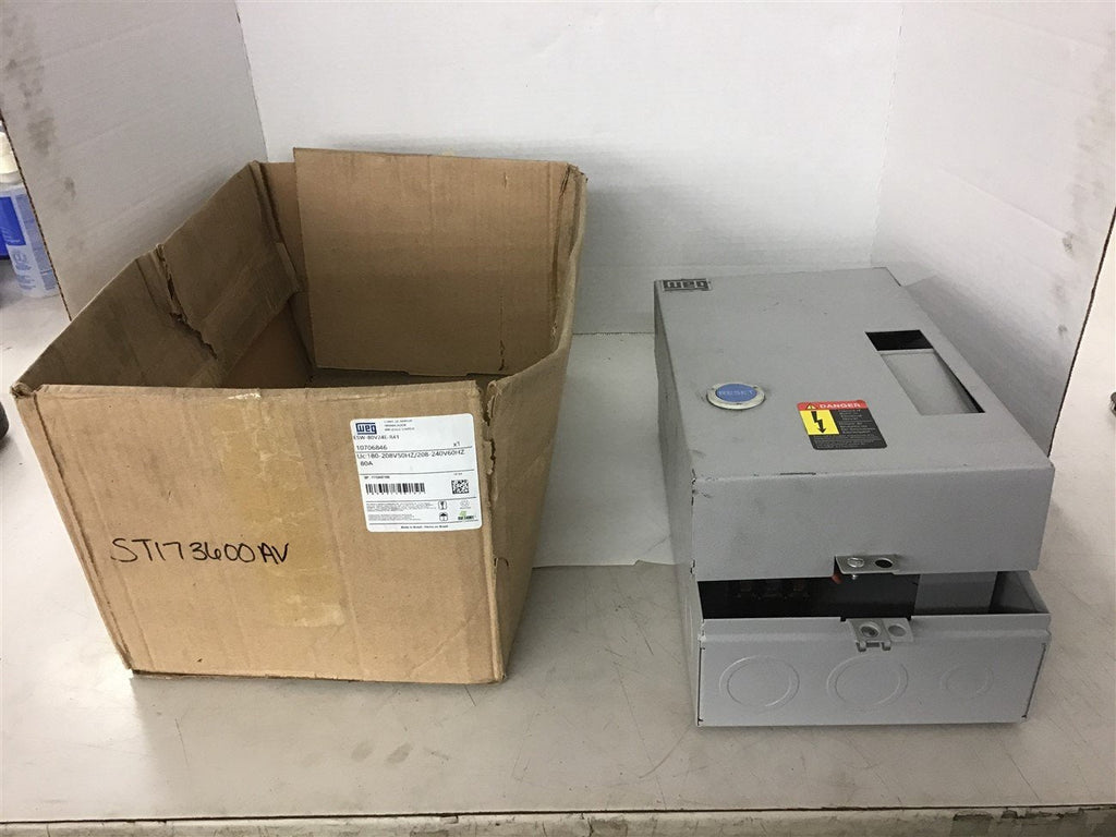 Weg ESW-80V24E-R41 Enclosed Starter 208-240 Volt 80 amp