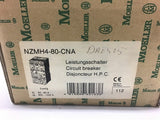 Moeller NZMH 4-80-CNA Circuit Breaker 75 HP 80 Amp 600 Vac