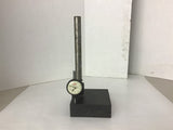 WM Riggs Econo Check 301 Series Precision Granite Indicator Stand