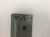 Steel Angle Iron 13 1/2" long Lot of 2