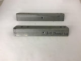 Steel Angle Iron 13 1/2" long Lot of 2