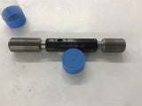 3/4-11.5 NHR Set Threaded Gage GO PD 1.0100 NOGO .9930