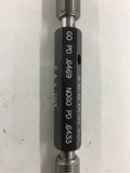 R&K Tool 11/16-16 UN-3A Threaded Gage GO PD .6469 NOGO PD .6433