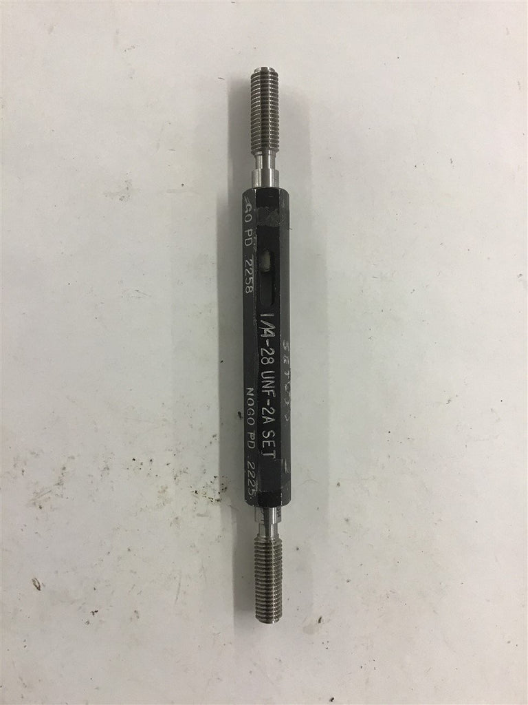 R&K Tool 1/4-28 UNF-2A Set Threaded Plug gage