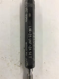 R&K Tool 1/4-28 UNF-2A Set Threaded Plug gage