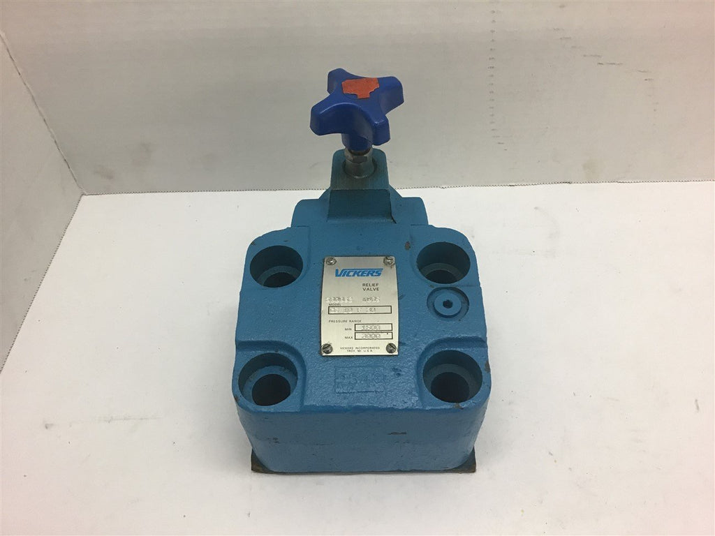 Vickers CG10F30 Relief Vavle 3000 Psi