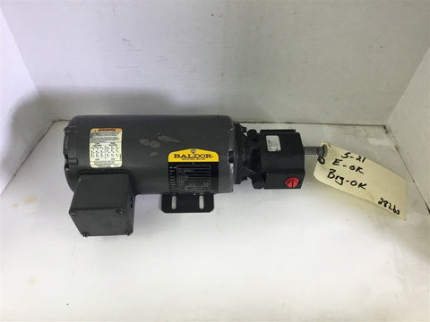 Baldor 1 1/2 Hp AC Motor 230/460 Volt 3600 Rpm 2P 42YZ Fr w/ Hydraulic Pump