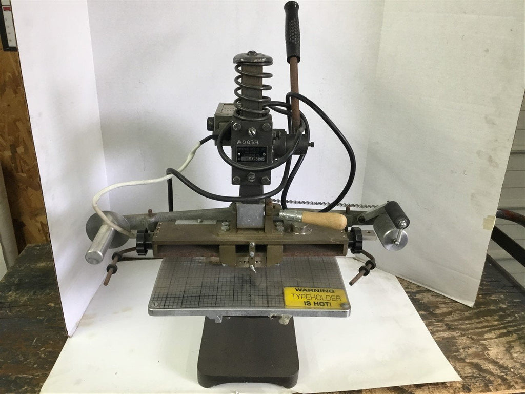 Kwikprint 5A-5265 Stamping Machine