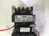 GE CR306B0 Nema Size 0 Starter 600 Volts 18 Amps 460 Volt @ 5 HP 115-120 V Coil