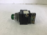 General Electric CR104PXG22 120 V Green Pilot Light