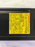 Fanuc A06B-0374-B17 0.5 KW AC Servo Motor 66 Volt 3000 Rpm w/ Pulsecoder