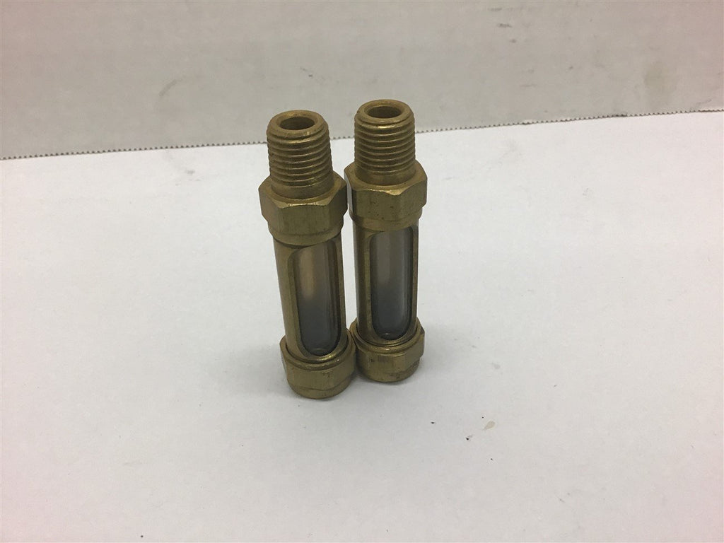 Lube Devices 1/2" Oil Level Gauge --Lot of 2