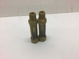 Lube Devices 1/2" Oil Level Gauge --Lot of 2