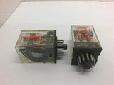 Omron MK3P5-S Relay 250 Vac --Lot of 2