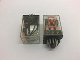 Omron MK3P5-S Relay 250 Vac --Lot of 2