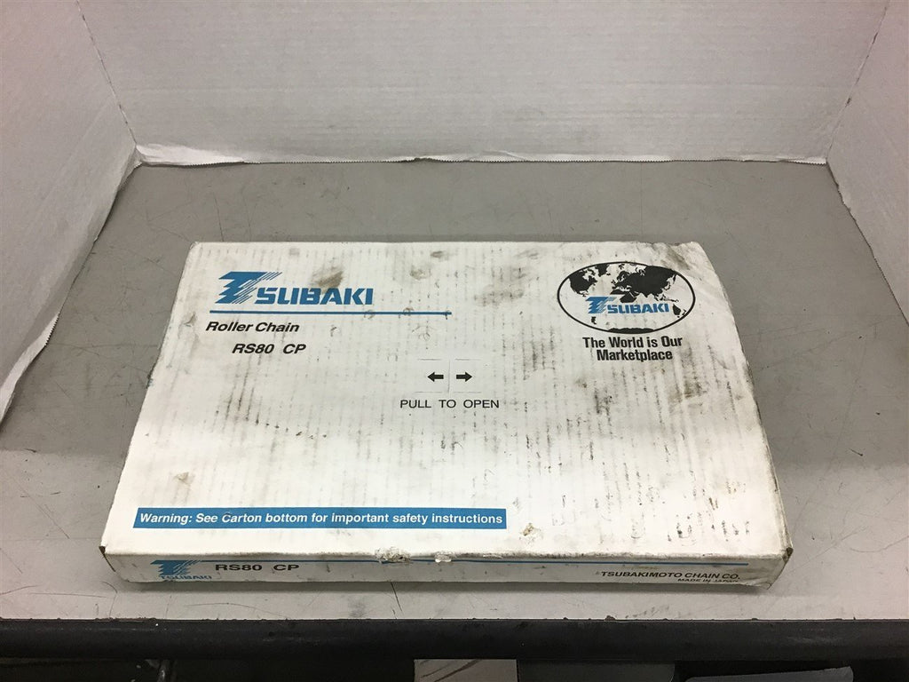 Tsubaki RS80 Roller Chain 10 FT Long