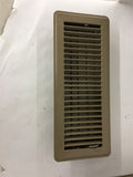 Brown Closeable Floor Vents Lot of 4
