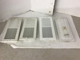 Hart & Cooley 661 10 4 W Vent Covers Lot of 4