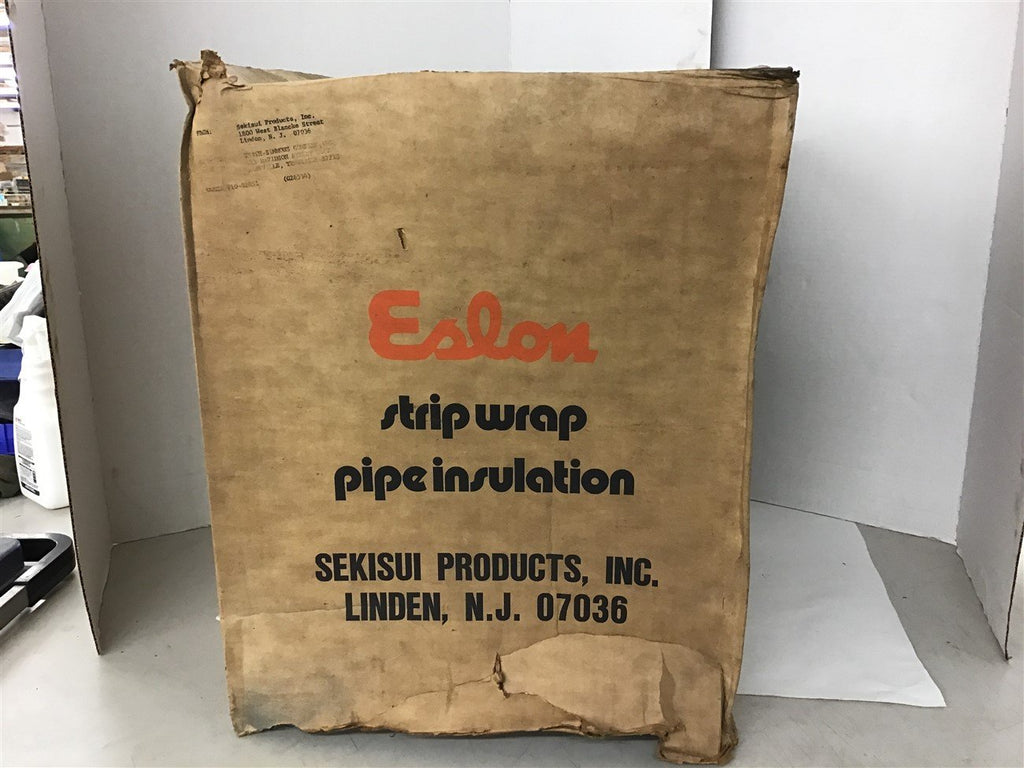 Eslon Strip Wrap Pipe Insulation 12 Foot Roll Lot of 36