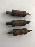 Jefferson Electric 537 250 Amp 250 Volt Fuse Lot of 3