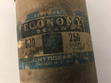 Economy F-630025 600 Amp 250 Volt Fuse