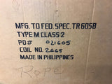 Tofed Spec M0932D0600 1/2 in manila Rope 600 FT