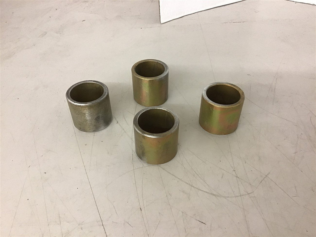 Brass Bushing 1 3/4" Long x 1 7/8" OD x 1 1/2" ID Lot of 4