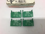 Lovaro 8LM2TC10 Auxiliary Contactor --Lot of 4