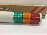Patlite LME-302FBW-RYG Stack Light 24 V AC/DC